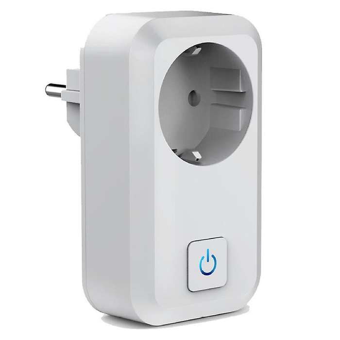 2Pcs Smart Wifi Power Plug with Power Monitor Smart Home Wifi Wireless Socket Works for Alexa Google