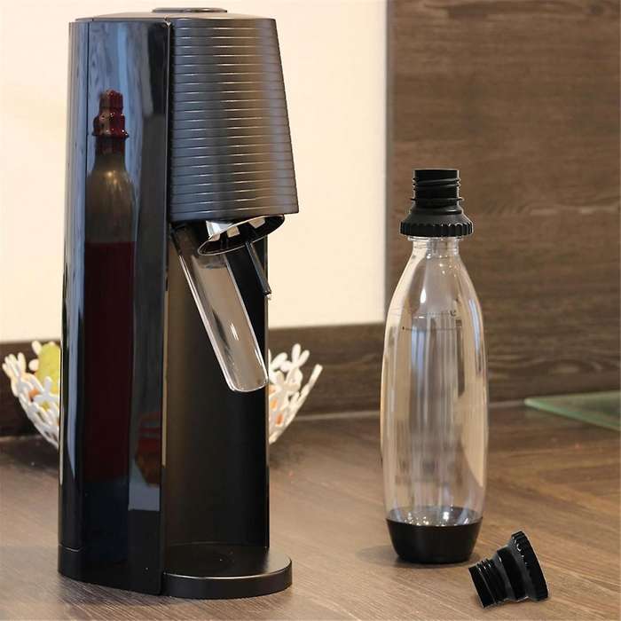 2PCS Soda Water Bottle Adapter Fit for Duo/Terra SodaStreams Glass Bottles Quick Connect Soda Maker
