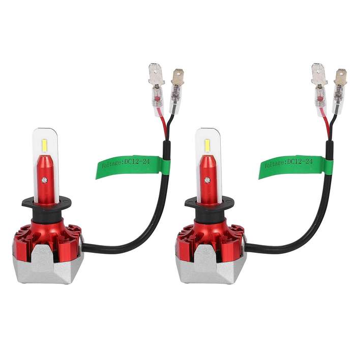 2Pcs Super Bright F6 Car 12000Lm Csp Car Headlights Led Headlights for High/Low Beam Headlights Fog