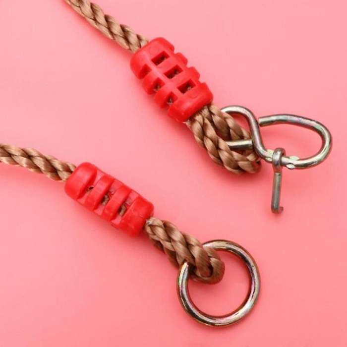 2Pcs Swing Hanging Straps Kit Adjustable Child Outdoor Toy Rope Swing Hangers Home Garden Park Hamm