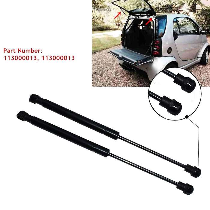 2pcs Tailgate Lift Support Rod Shock Gas Spring Struts for Smart Fortwo 0.8l City-coupe 2004 2005 2