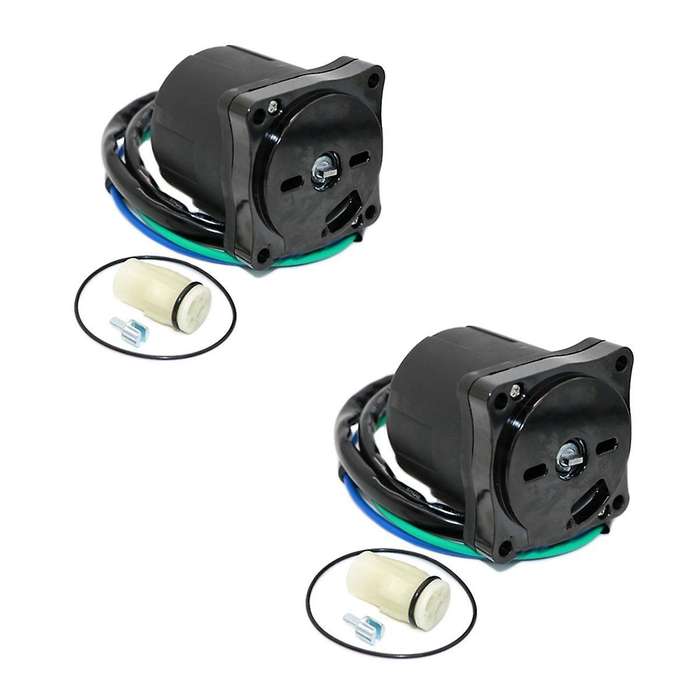2Pcs Tilt Trim Motor 36120-ZY3-013 12V for Outboard Engine 75-225HP 36120-ZY3-023 36120-ZY9-013