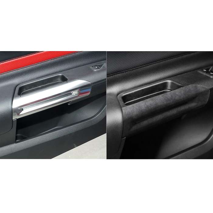 2Pcs Turn Fur Control Armrest Car Control Central ABS Cover Auto Sticker Auto Parts for 2015-2020 Gr