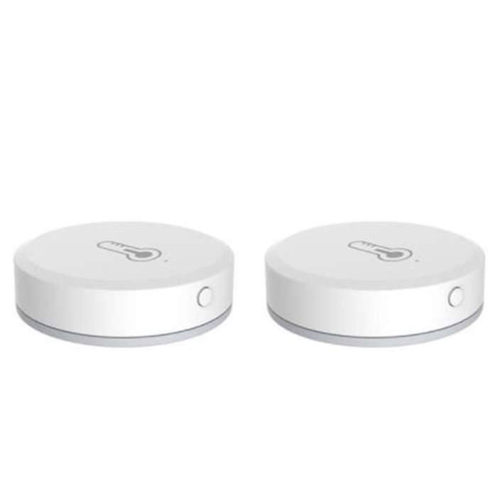 2PCS Tuya ZigBee3.0 Temperature and Humidity Sensor for Alexa Google Assistant and Tuya Zigbee Hub S
