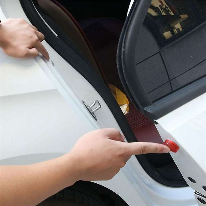 2Pcs Universal Car Door Opening Projector Warning Lights Signal Light Open Door Anti-Collid Blue
