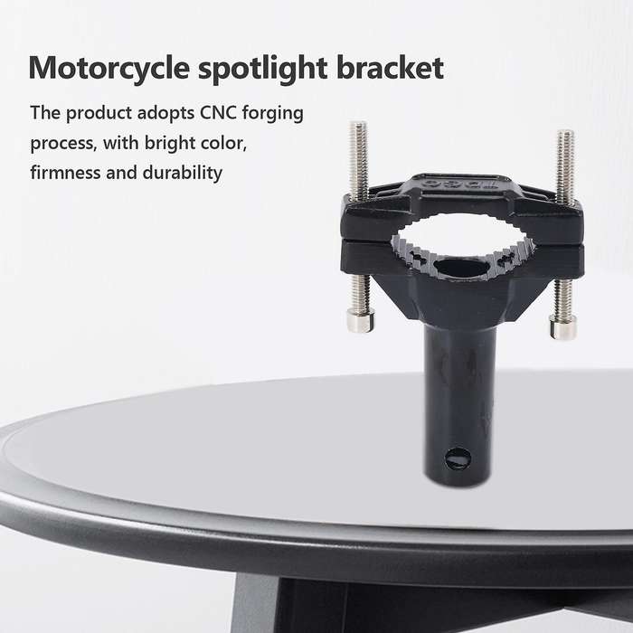 2pcs Universal Mount Bracket Compatible Motorcycle Bumper Headlight Stand
