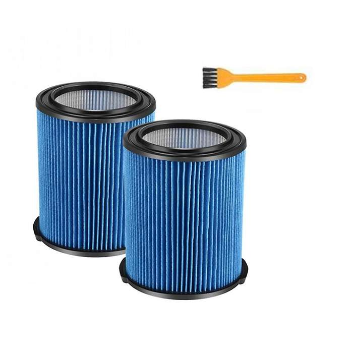 2Pcs VF5000 Replacement Vacuum Filter 3 Layer Pleated with High Efficiency Particle Air Filter Mater