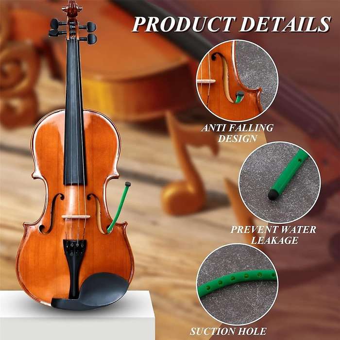2PCS Violin Sound Hole Humidifier F Hole Violin Humidifier Anti-Cracking Panel Humidity Moisture Mai