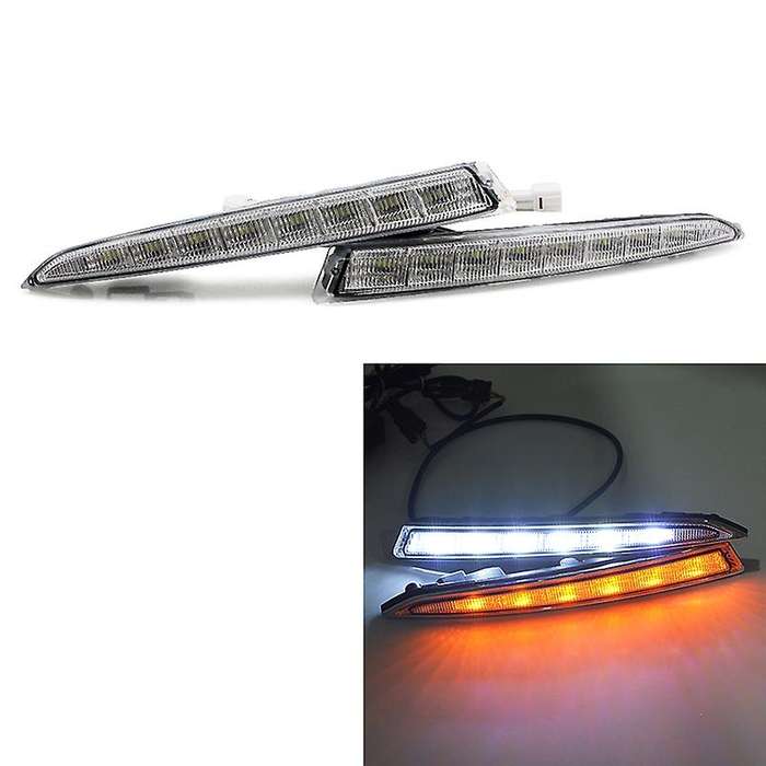 2Pcs Waterproof Car Led Daytime Running Light Drl Daylight Led Car for Kuga Escape 2012 2013 2014 20