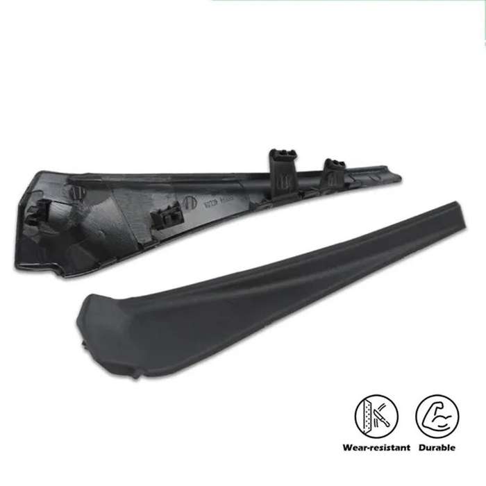 2PCS Windshield Wiper Cowl Extension Trims for for Rogue 2014-20 66895-4CL0A 66895-4BA1A 66894-4CL0
