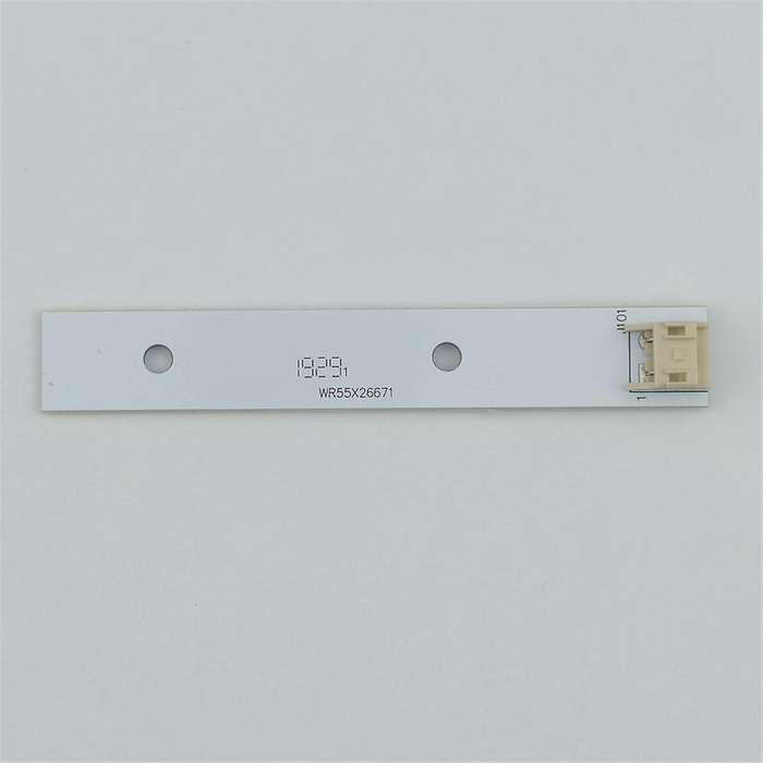 2Pcs WR55X26671 LED Light Compatible for Refrigerators LED Light Replace PS11767930 AP6035586 446853