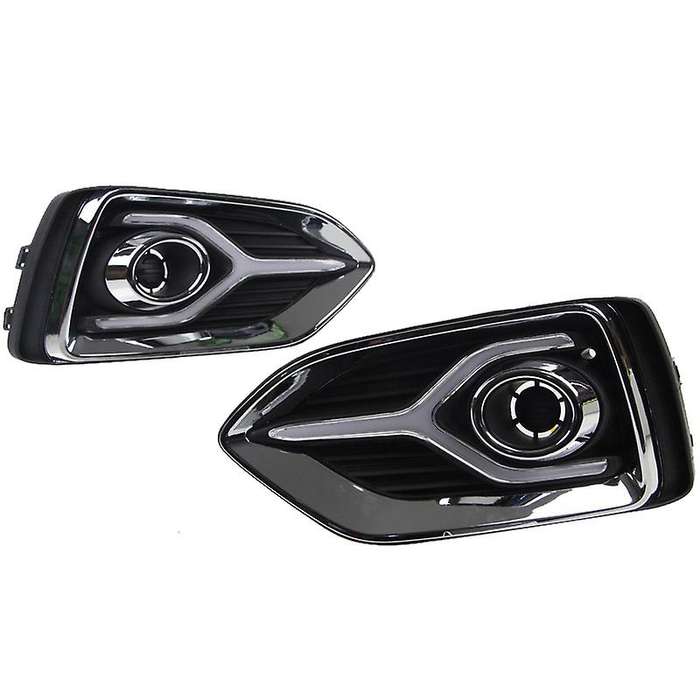 2Pcs Yellow Turn Signal Function 12V Car Drl Lamp Led Daytime Running Light for Accent 17-19