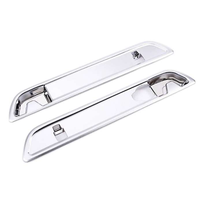 2Pcs/Set ABS Chrome Car Trunk Hook Decorative Cover Trim for GLC Class X253 200 260 300 Car Accessor