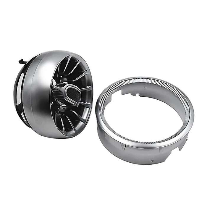 2Pcs/Set Front Dashboard AC Air Condition Air Vent Outlet with Base for V Class W447 2015-2019