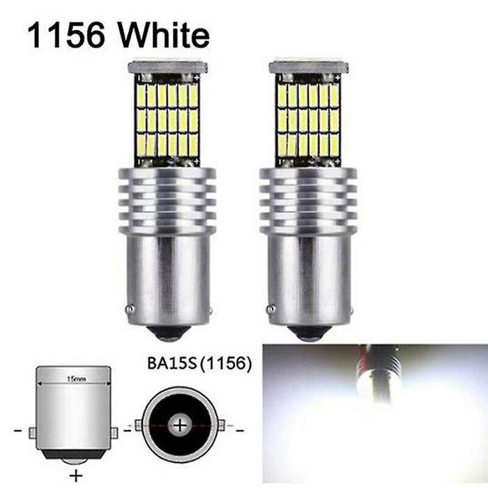 2X 1156LED Canbus 15 SMD BA15S P21W High Power 6000K Car Brake Light