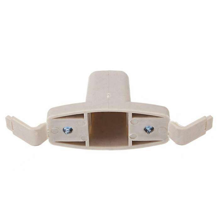 2X Beige Sun Visor Clip Holder Bracket 51168243575 Compatible E46 3 Series 325 M3