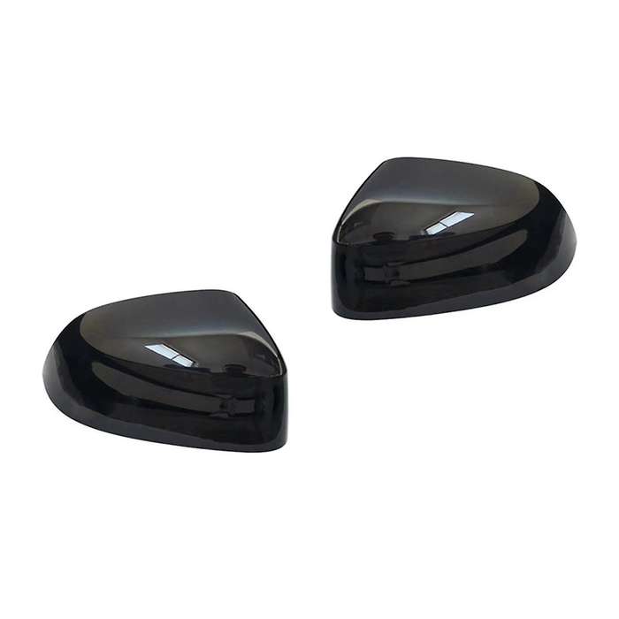 2x Car Black Rear View Mirror Cover 14-18 for F15 X5 F16 X6 F25 Rear View Mirror Modification Parts