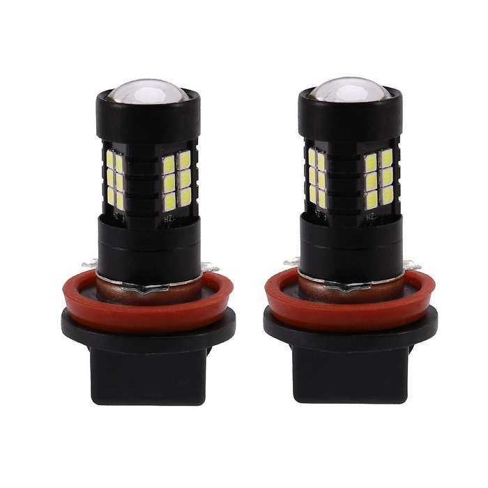 2x Canbus H8 3030 21Smd Led Drl Daytime Running Fog Light For