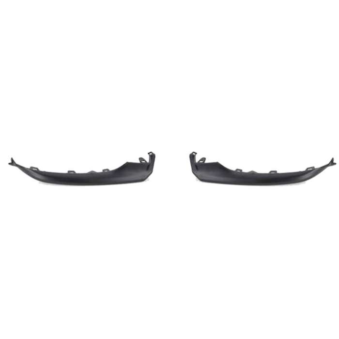 2X Car Front Bumper Side Lip Lower Protector Cover Trim Splitter Spoiler for 2018 2019 2020 SE/XSE