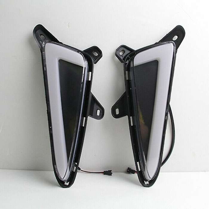 2X Fit 2016- Up for C- Led Turn Signal Daytime Running Switchback Lights,White Light