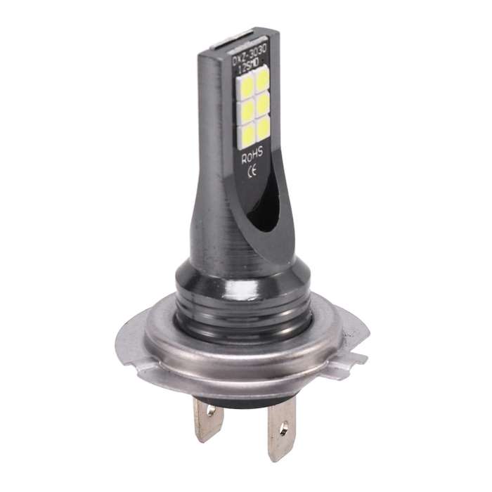 2X H7 CAR Headlight 24W 1200LM FOG Light Bulb6000K Driving DRL LED Lamp