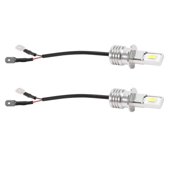 2X H3 Super Bright LED Fog Light Driving Lamp Bulb Kit 6000K