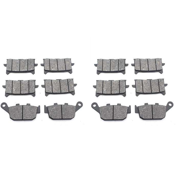2x Motorcycle Front and Rear Brake Pads for Honda Xadv 750 X-adv