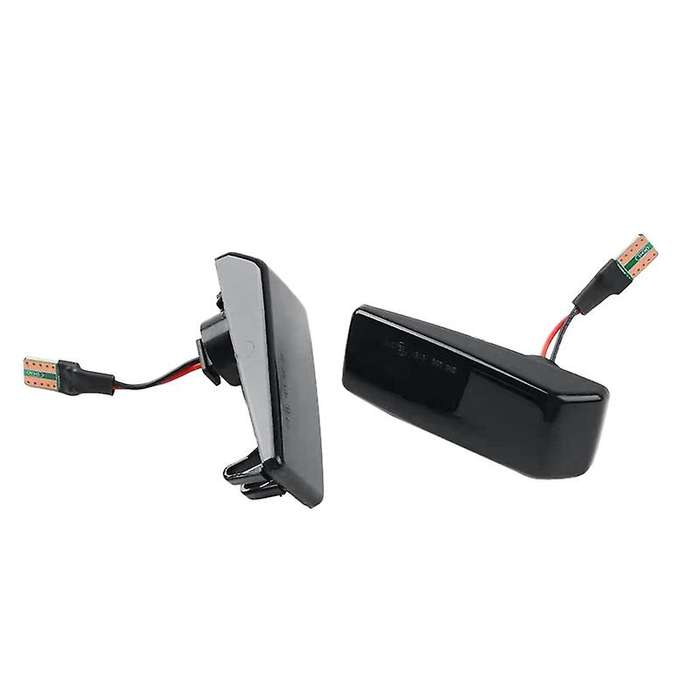 2X LED Dynamic Side Maker Repeater Lights Turn Signal Lamp for C E S SL W201 190 W202 W124 W140 R12