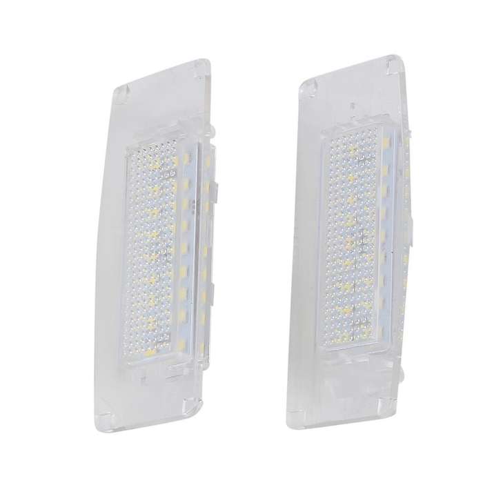 2x LED License Plate Light Tag Lamp for III M157 2014-2020 673001401