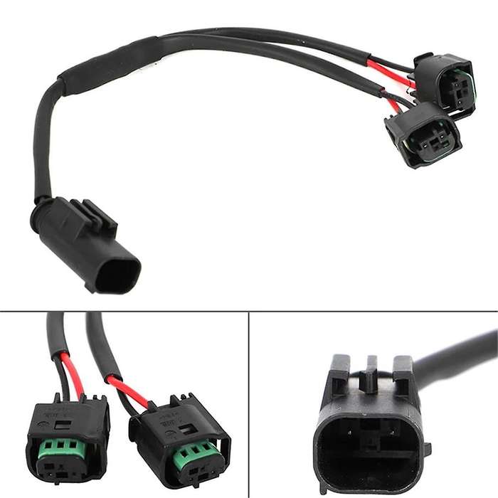 2X Motorcycle Shunt Circuit Socket Extension Adapter Quick Connect Cable for BMW R1200GS R1250GS R 1