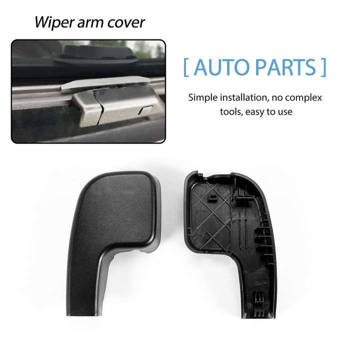 2X New Front Windshield Wiper Arm Covers Caps Compatible Bmw 3 E90 E91 E92