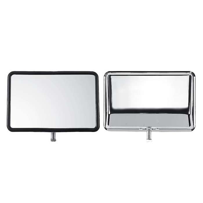 2X Retro Car Side Rear View Mirrors Car Door Wing Rearview Mirror for 70 75 78 Ute Silver