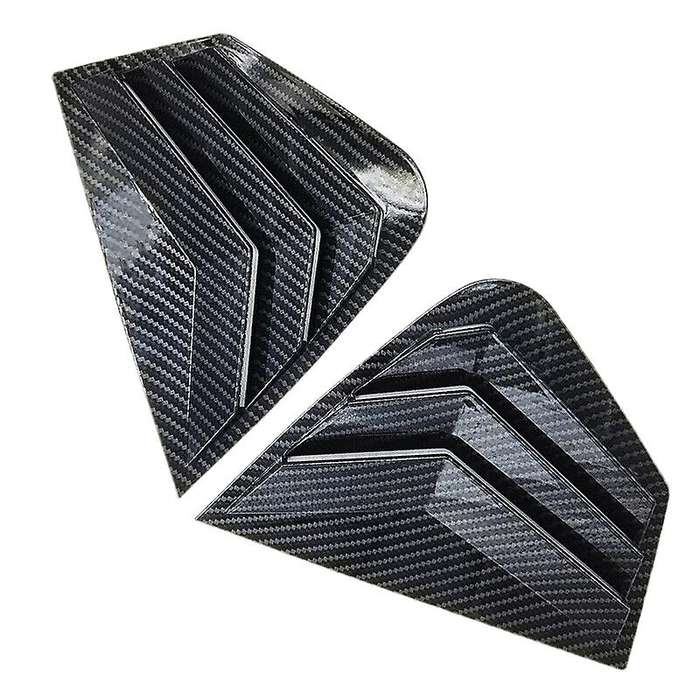 2X Rear Side Window Quarter Louver Cover Compatible Kia Optima K5 2011-2015