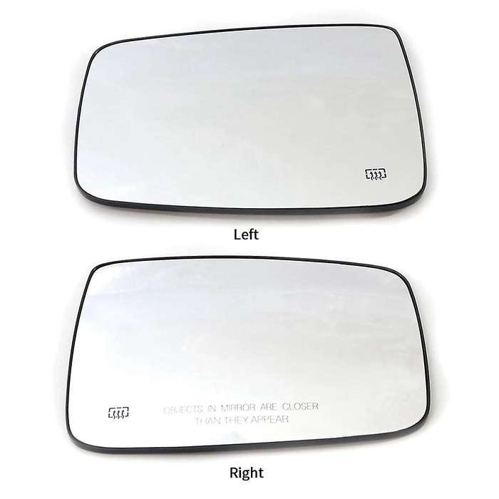 2X Rear View Mirror Electric Wing Door Heated Rearview Mirror Glass for Ram 1500 2500 10-18 68079362
