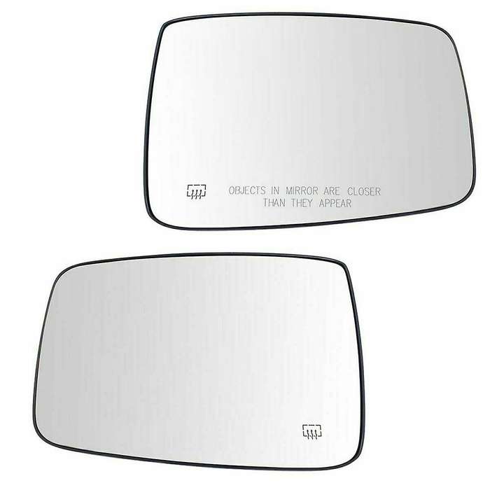 2X Rear View Mirror Electric Wing Door Heated Rearview Mirror Glass for Ram 1500 2500 10-18 68079362