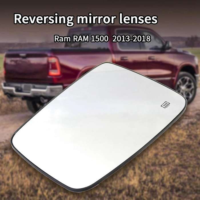 2X Rear View Mirror Electric Wing Door Heated Rearview Mirror Glass for Ram 1500 2500 10-18 68079362