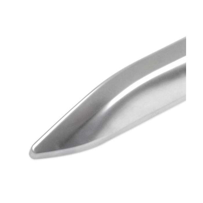 2x Silver Chrome Plated Fog Light Cover Trim Eyebrow for F48 X1 2016-2019