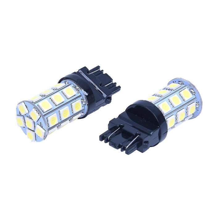 2x T25 W21/5W 3157 7443 White 27 5050 SMD LED BULB 12V lamp CAR light