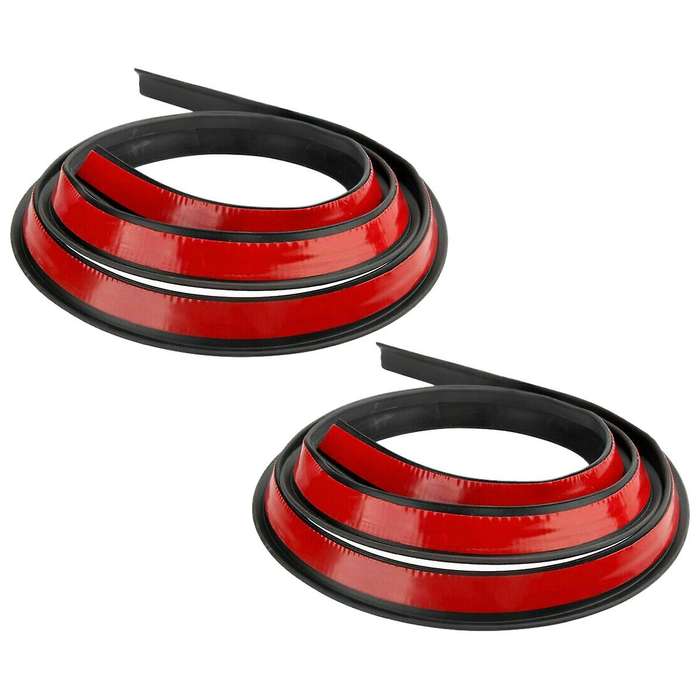 2X1.5M Universal Car Wheel Extension Rubber Moulding Flare Trim Protector