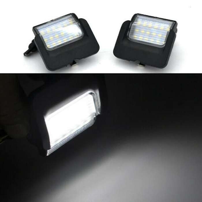 2X White 12V LED License Plate Light for MK3 6N Hatchback 1994-1999