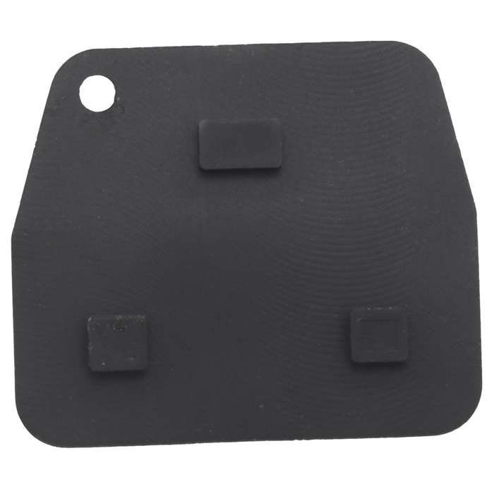 3 Buttons Remote Key Repair Kit Case Fob Button Pad Rubber for Avensis