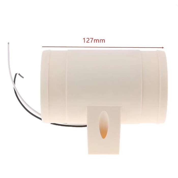 3 inch Inline Air Blower Boat Bilge Engine Galley Marine Ventilation Fan 12V 145CFM Plastic for Mari