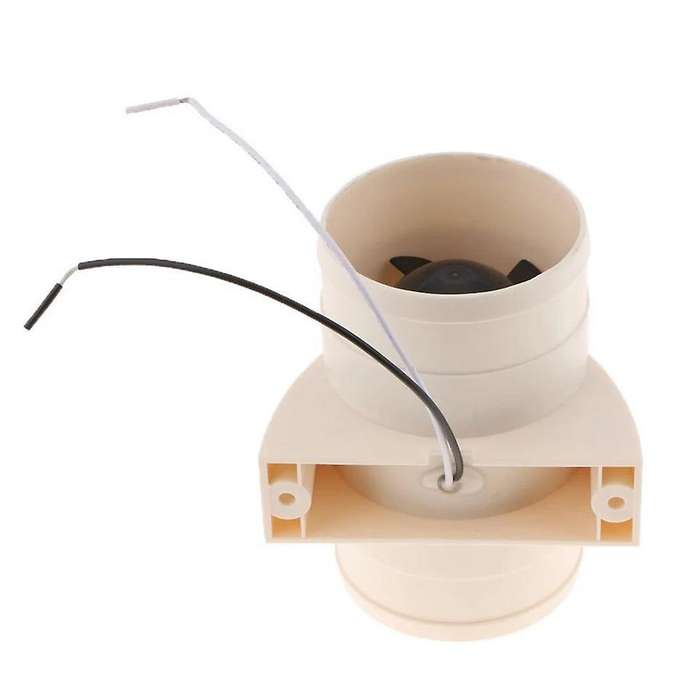 3 inch Inline Air Blower Boat Bilge Engine Galley Marine Ventilation Fan 12V 145CFM Plastic for Mari
