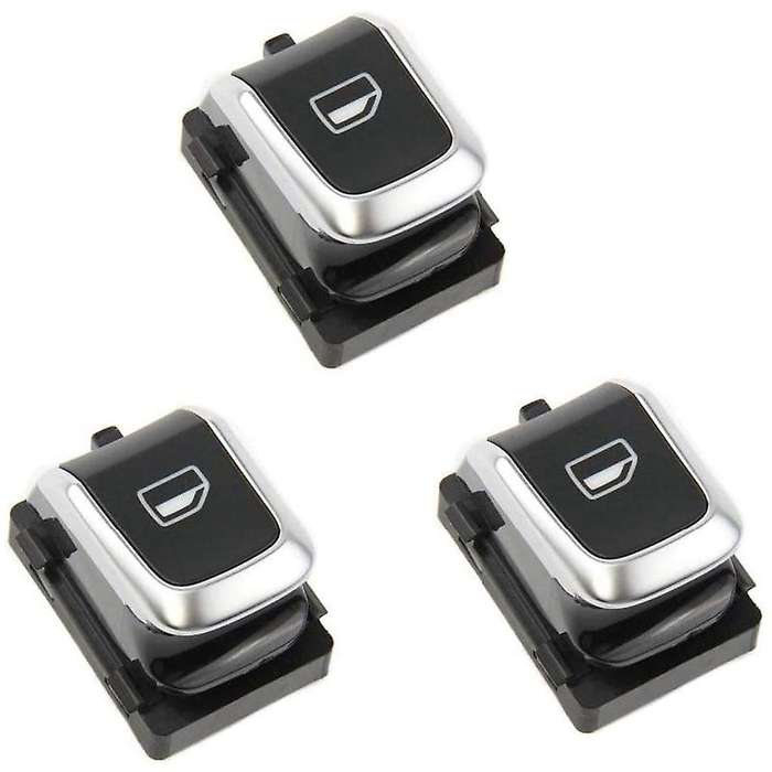 3 Pcs Car Glass Lifter Single Switch Power Window Switch for Q5 8KD959855 8K0959855A