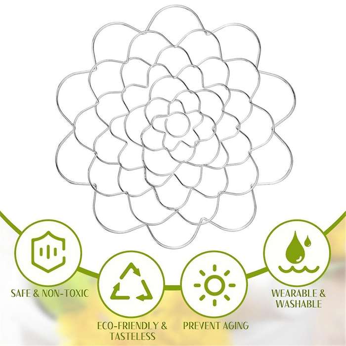 3 Pcs Flower Frog for Arrangement Metal Easy Arranger Flower Holders for Vase Flower Arrangement( 5I