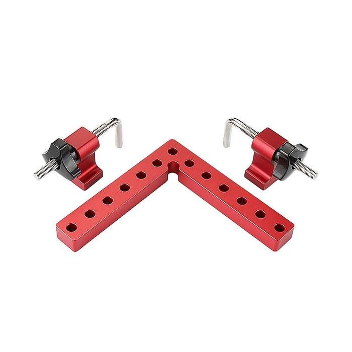 3 Pieces Of 140mm Woodworking Right-angle Fixture Right-angle Fixing Clamp L-shaped Auxiliary Fixtur