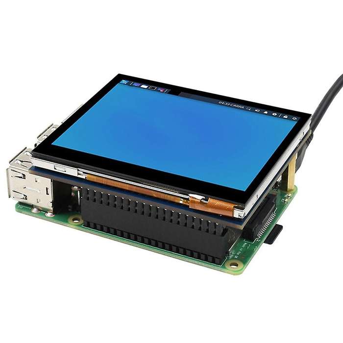 3.5 Inch 262K Color Display Capacitive Contact LCD Display Module DPI Communication, Suitable for