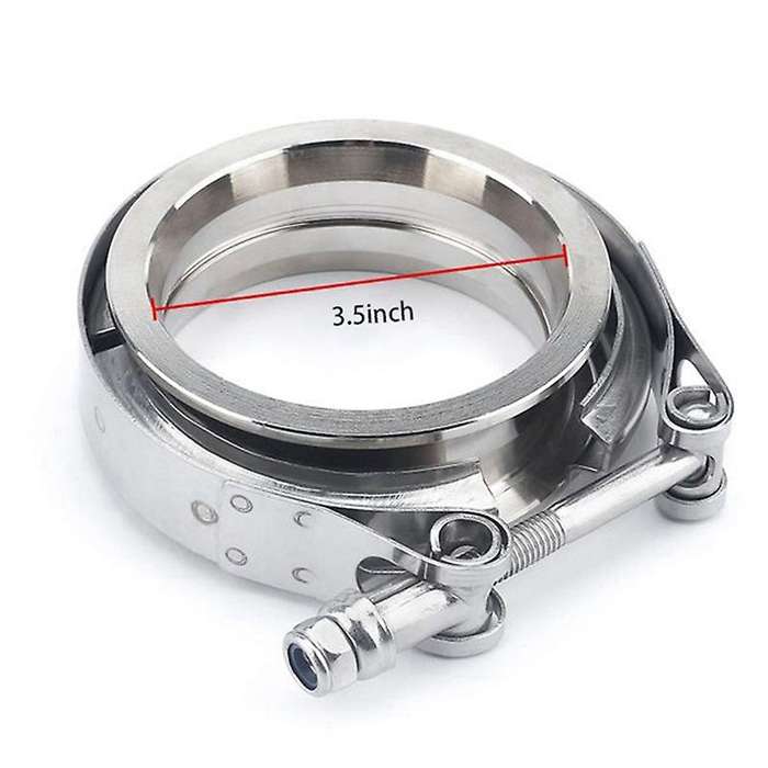 3.5 Inch Stainless Steel-304 V-Clamp Flange Sleeve Kit for 89mm OD Pipe