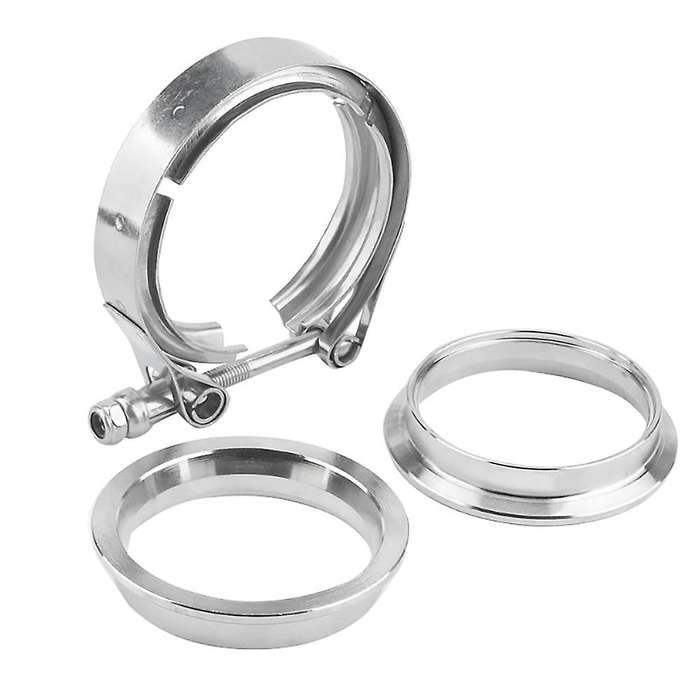 3.5 Inch Stainless Steel-304 V-Clamp Flange Sleeve Kit for 89mm OD Pipe