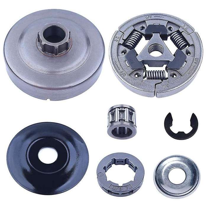 3/8 Clutch Drum Rim Sprocket Needle Bearing Kit for Stihl 044 046 Ms440 Ms460 Ms461 Ms441 Ms361 Ms3